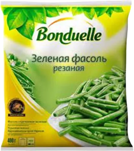 Нарезанная замороженная фасоль