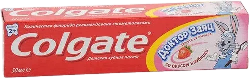 Зубная паста Doctor Rabbit Клубника