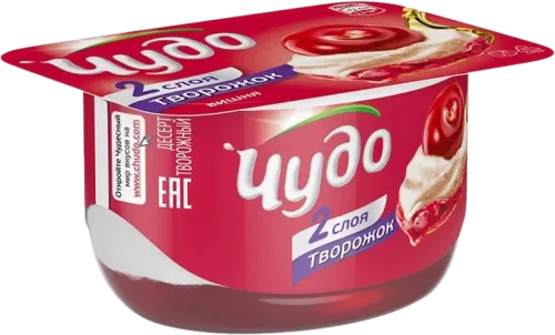 Йогурт Творожный Вишня Черешня