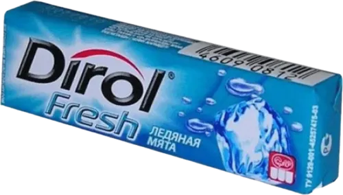 Жевательная резинка Dirol Fresh Ледяная мята