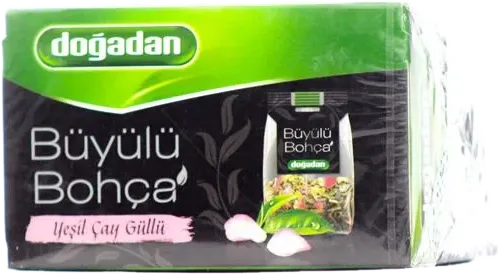 Волшебная Коробка Зеленый Чай с Розой