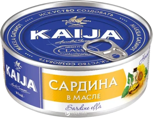 Сардины в масле