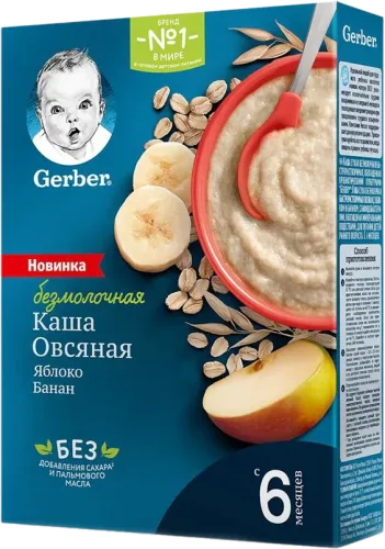 Gerber Каша Банан и Яблоко