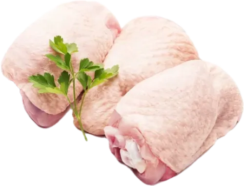 Свежие голени цыпленка