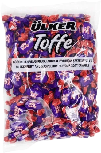 Toffe moruqlu yumşaq şəkər