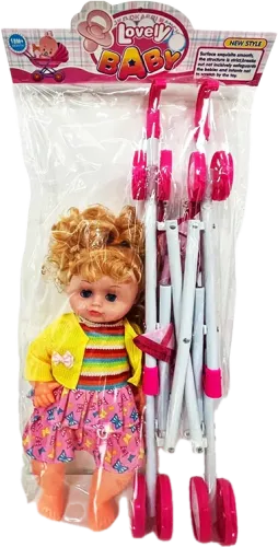 Детская игрушечная коляска