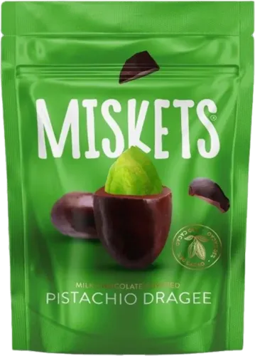 Miskets Pistachio Chocolate Dragee