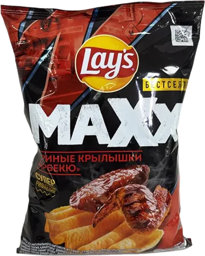 Maxx Chips BBQ Chicken Wings