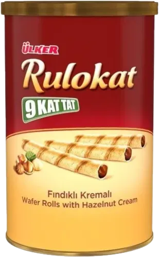 Rulokat вафельный ролл с фундуком