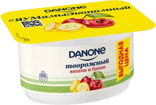 Творог Вишня Банан