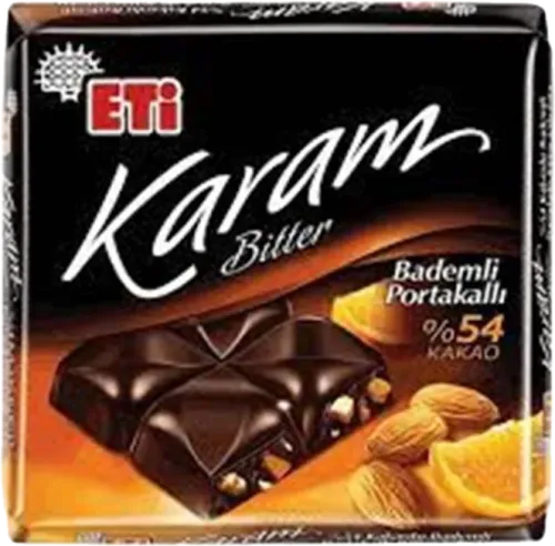 Karam темный шоколад с миндалем
