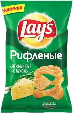 Чипсы Lays Острый сыр и базилик