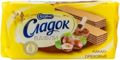 Sladyona Sladok Вафли Какао-Фундук