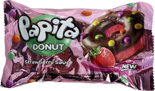 Papita Драже-пончик Клубничный