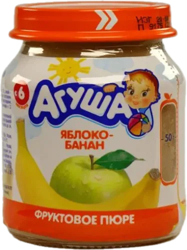 Фруктовое Пюре Яблоко Банан