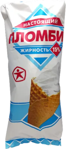 Мороженое Аристократ бело-миндальное
