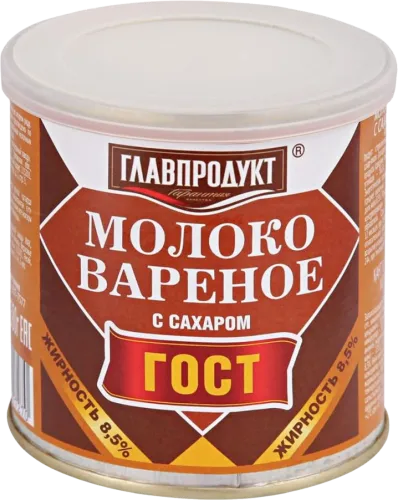 Boiled condensed milk Glavprodukt with sugar