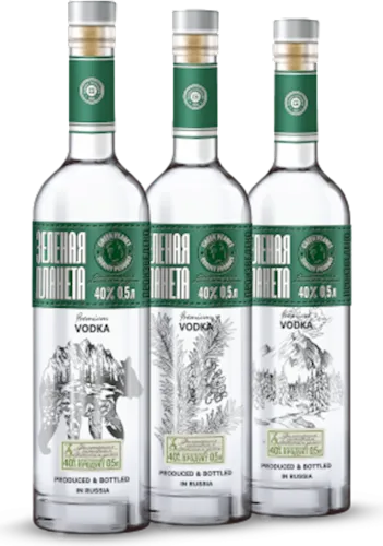 Vodka "Zelenaya Planeta"