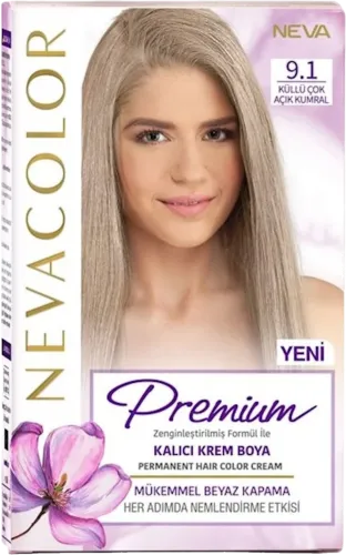 Cream-paint Premium 9.1 Ash light brown