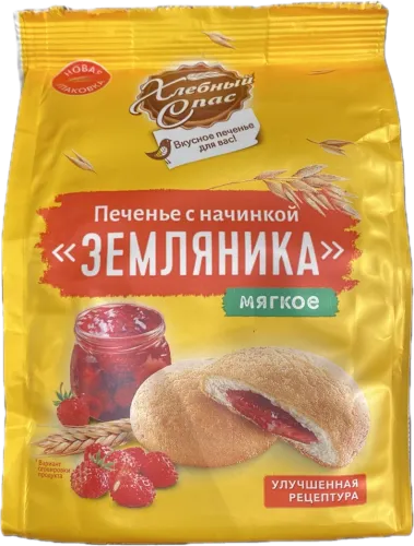 Печенье с клубничной начинкой
