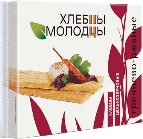 Хлебцы молодцы гречнево-ржаные витамин А