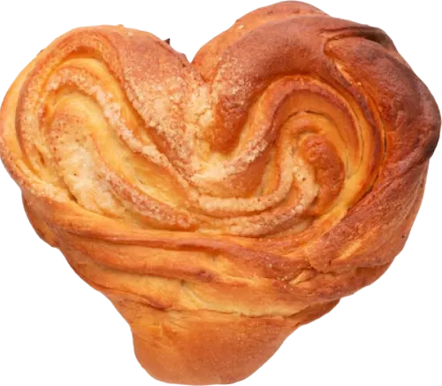 Heart bun 