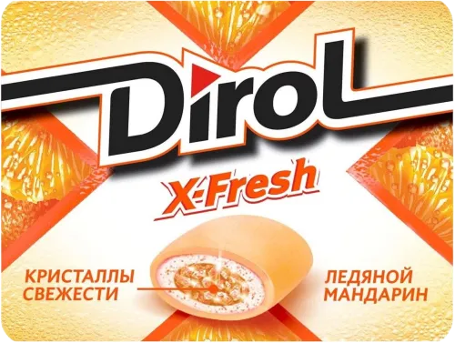 Жевательная резинка X-Fresh Ледяной Мандарин