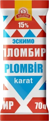 Ice cream karat plombir