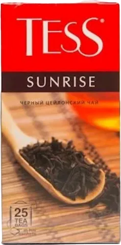 Black tea bags Sunrise