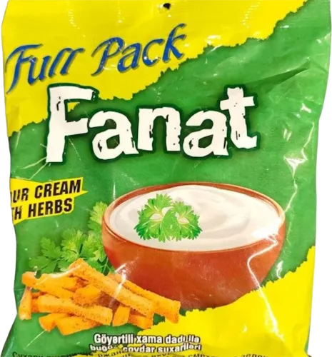 Rusks with sour cream 