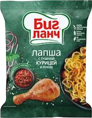 Noodles Big Lunch with chicken and onion
