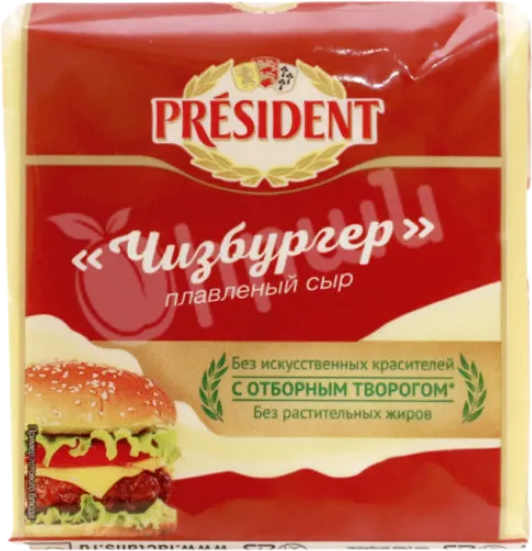 Sliced cheese Cheeseburger