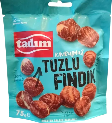 Salted roasted hazelnuts 