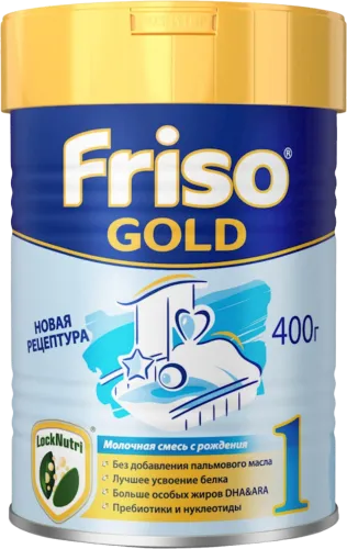 Süd qatışığı Gold 1 quru uşaqlar üçün 0-6 ay