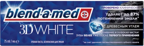 Charcoal toothpaste 