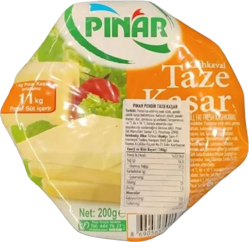  Taze Kaşar Peyniri Cheese