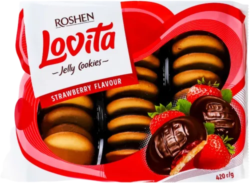  Cookies with Strawberry and Jelly