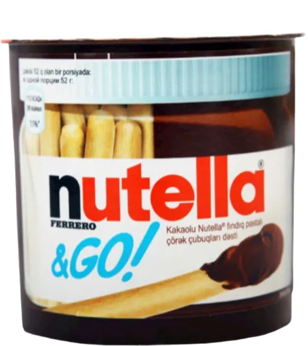 Şokoladlı yağ peçenye ilə And Go!