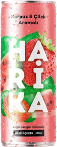  Carbonated Drink with Watermelon and Strawberry Flavor