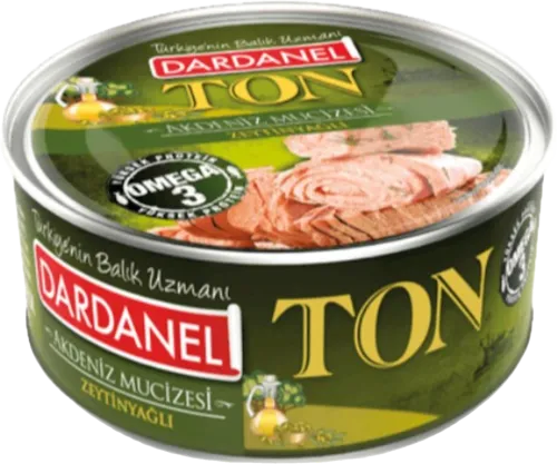 Tuna zeytun yağında