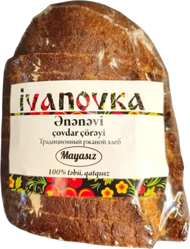 Ənənəvi çovdar çörəyi İvanovka mayasız