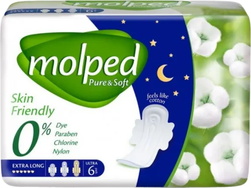 Gigiyenik bezlər Pure & Soft Night 6 əd