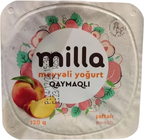  Creamy Yogurt with Peach Flavor