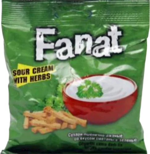  Crackers with Sour Cream and Herbs Flavor