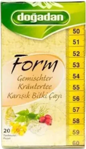Paketləşdirilmiş çay Doğadan Form qarışıq bitki çayı