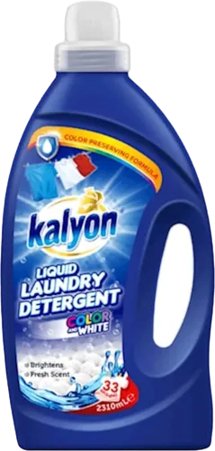 Liquid Laundry Detergent for White and Colored Laundry