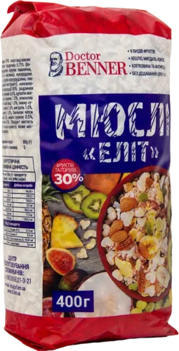 Elite sugar-free muesli