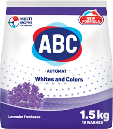 Automat White & Color Lavender Freshness washing powder white and colored linen automatic