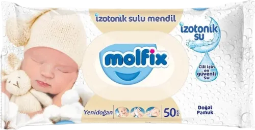 Natural baby wet wipe