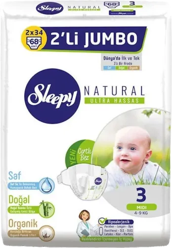 Uşaqlar üçün bezlər Eco Jumbo 4 56 əd